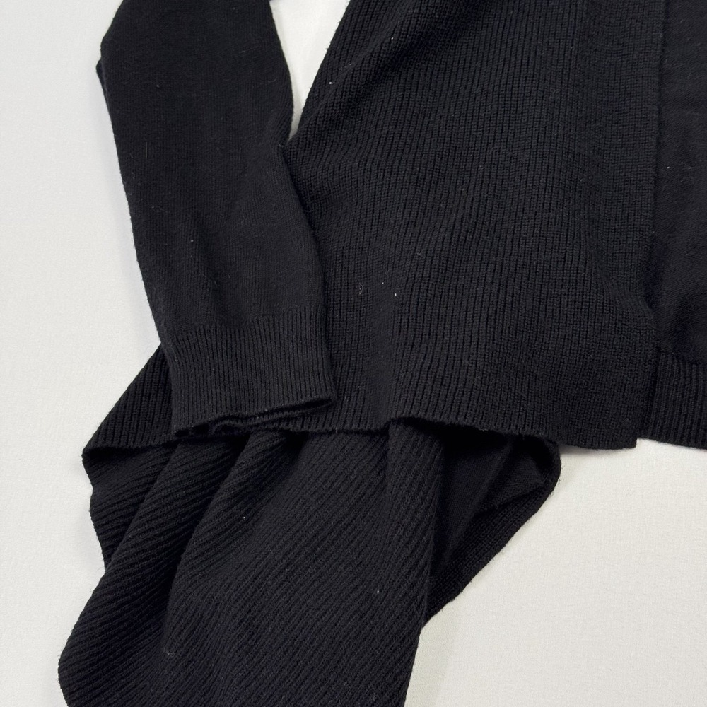 Vince. Cardigan Sweater Cashmere‎ Acrylic Blend Long Sleeve Black Women's Large - Picture 3 of 8